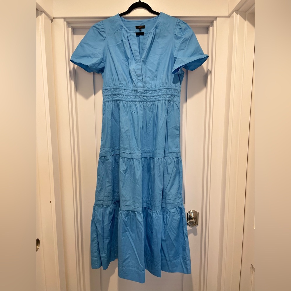 Quince Light Blue Women's Dress